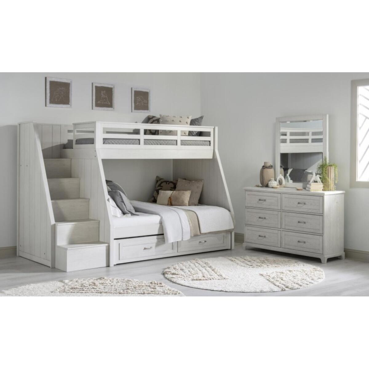 Rectangular Mirror Bedroom Mirrors Bleached Linen 8