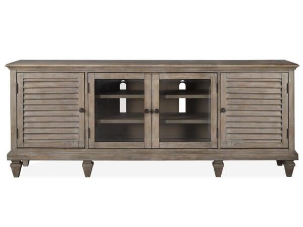 Lancaster Large Console Entertainment Stands Brown