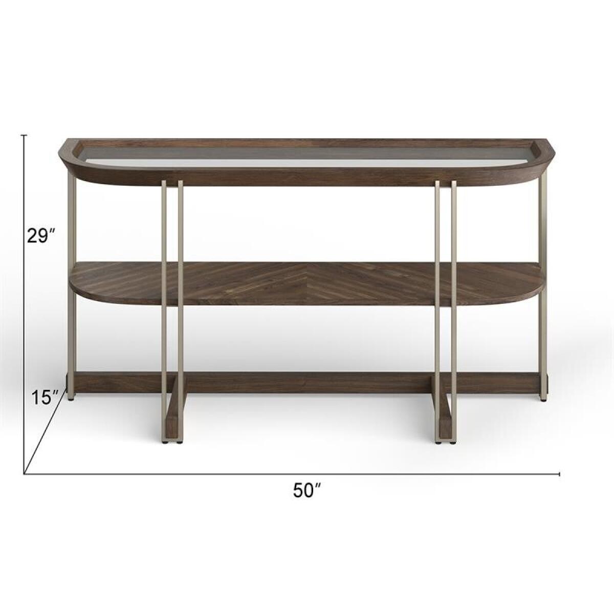 Elora T5639-75 Demilune Sofa Table - Image 3