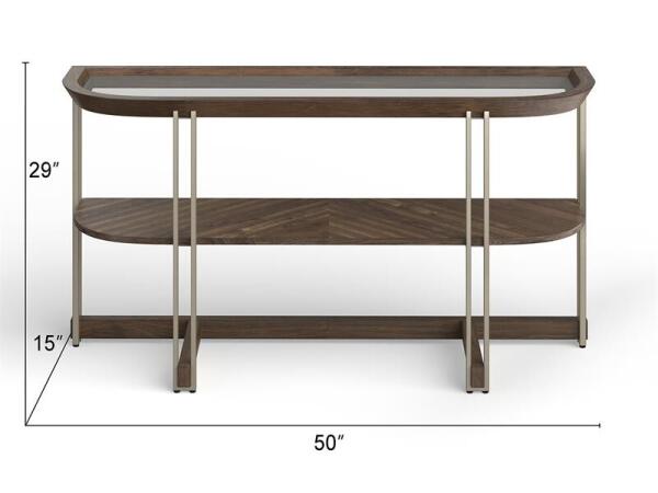 Elora T5639-75 Demilune Sofa Table - Image 3