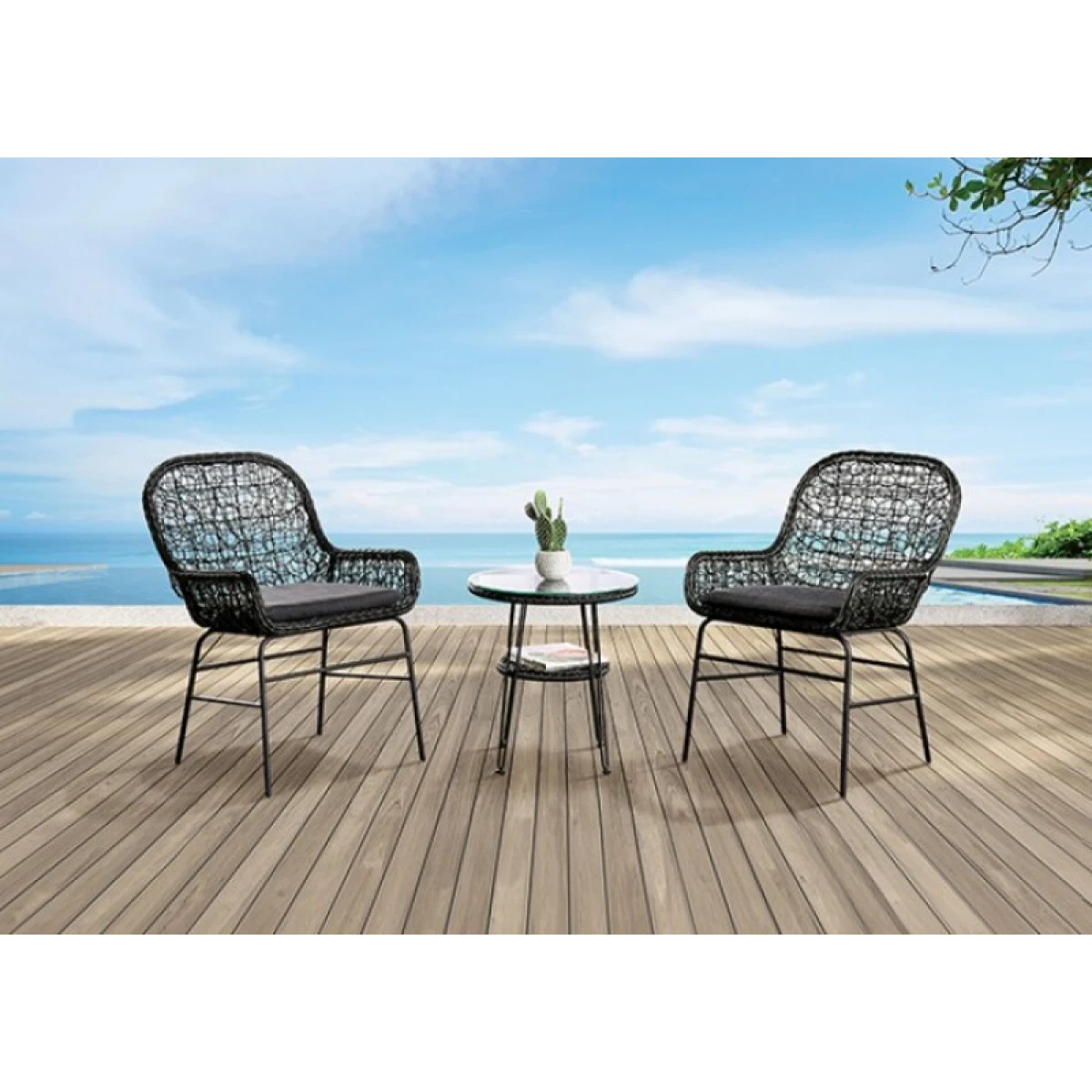 Zalika 3 Pc. Conversation Set - Image 2
