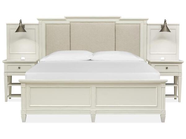 Willowbrook Complete Cal.King Wall Bed w/Upholstered HB Beds Beds