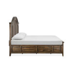 Complete King Arched Bed with Regular Rails Beds Beds 12