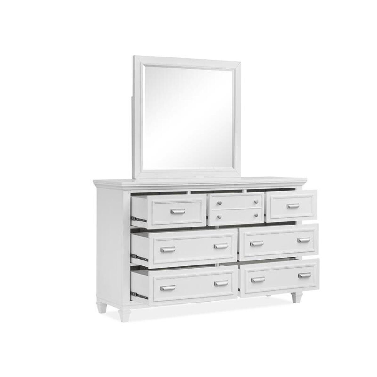 Charleston Drawer Dresser – White Dressers Dressers 9