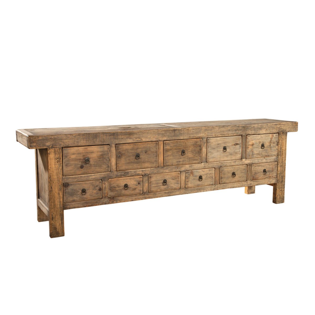 Old Pine Drawer Bank Accent Furniture Accent Furniture 4
