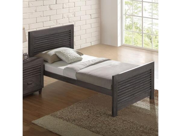 Griffin 4 Pc Twin Bedroom Set Youth Beds Brown