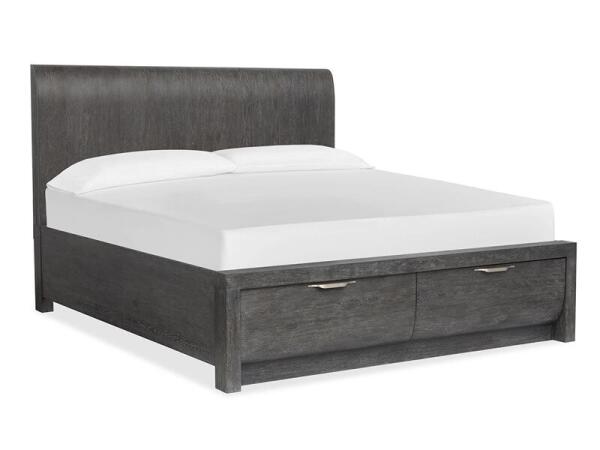 Kinsley Complete Queen Panel Storage Bed - Image 7