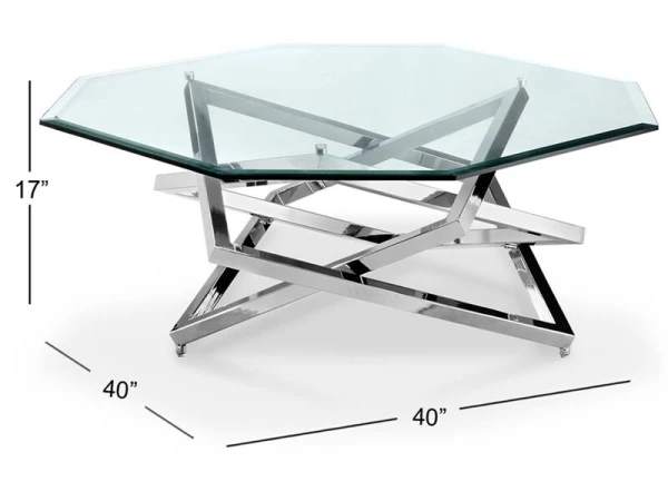 Lenox T3790-49 Octoganal cocktail Table - Image 2