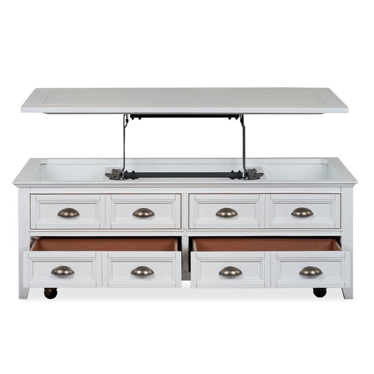 Heron T4400-50 Lift Top Storage Cocktail Table w/Casters - Image 14