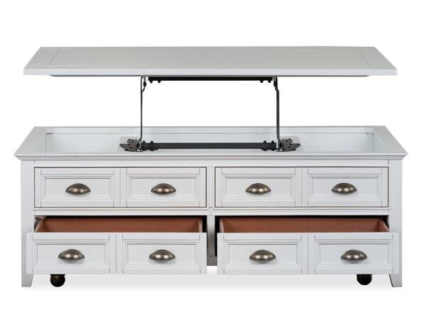 Heron T4400-50 Lift Top Storage Cocktail Table w/Casters - Image 14