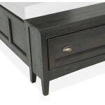 Westley B4399-59B Complete Queen Lamp Panel Storage Bed - Image 5