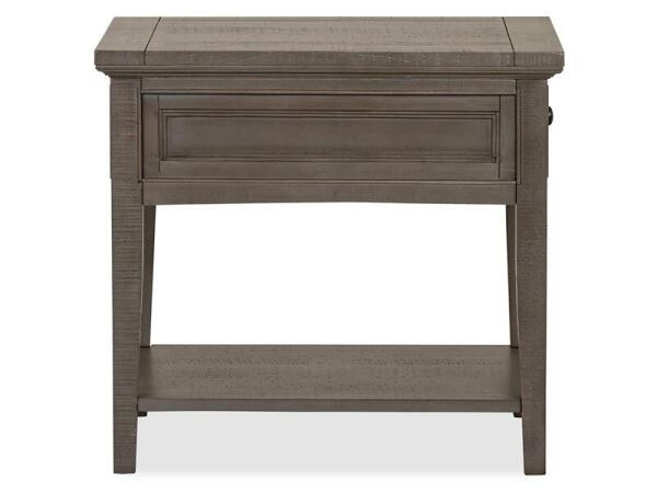 Paxton Place Rectangular End Table End tables Brown 18