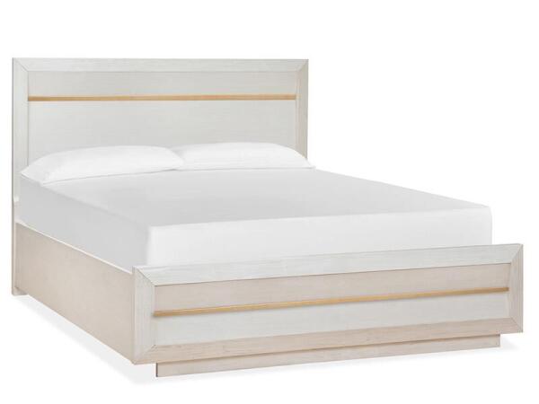 Avondale B5689-54 Queen Wood/Metal Panel Bed - Image 2