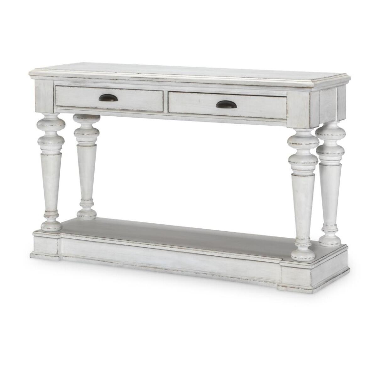 Sideboard Dining Storage Aged White 4