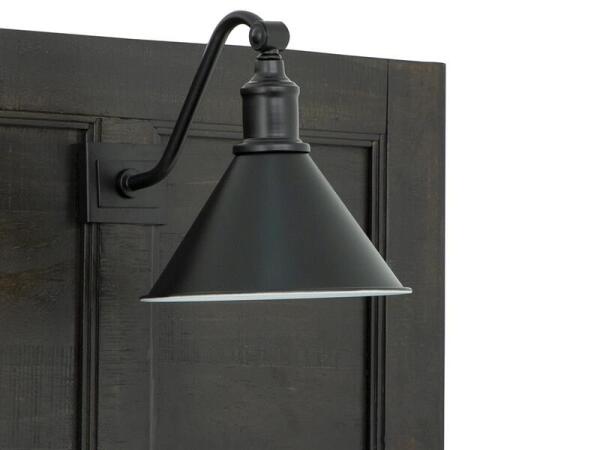 Westley Falls Complete Queen Lamp Panel Bed with Regular Rails - Image 7