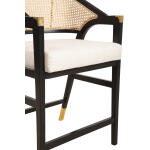 Black Royce Counter Stool - Image 4