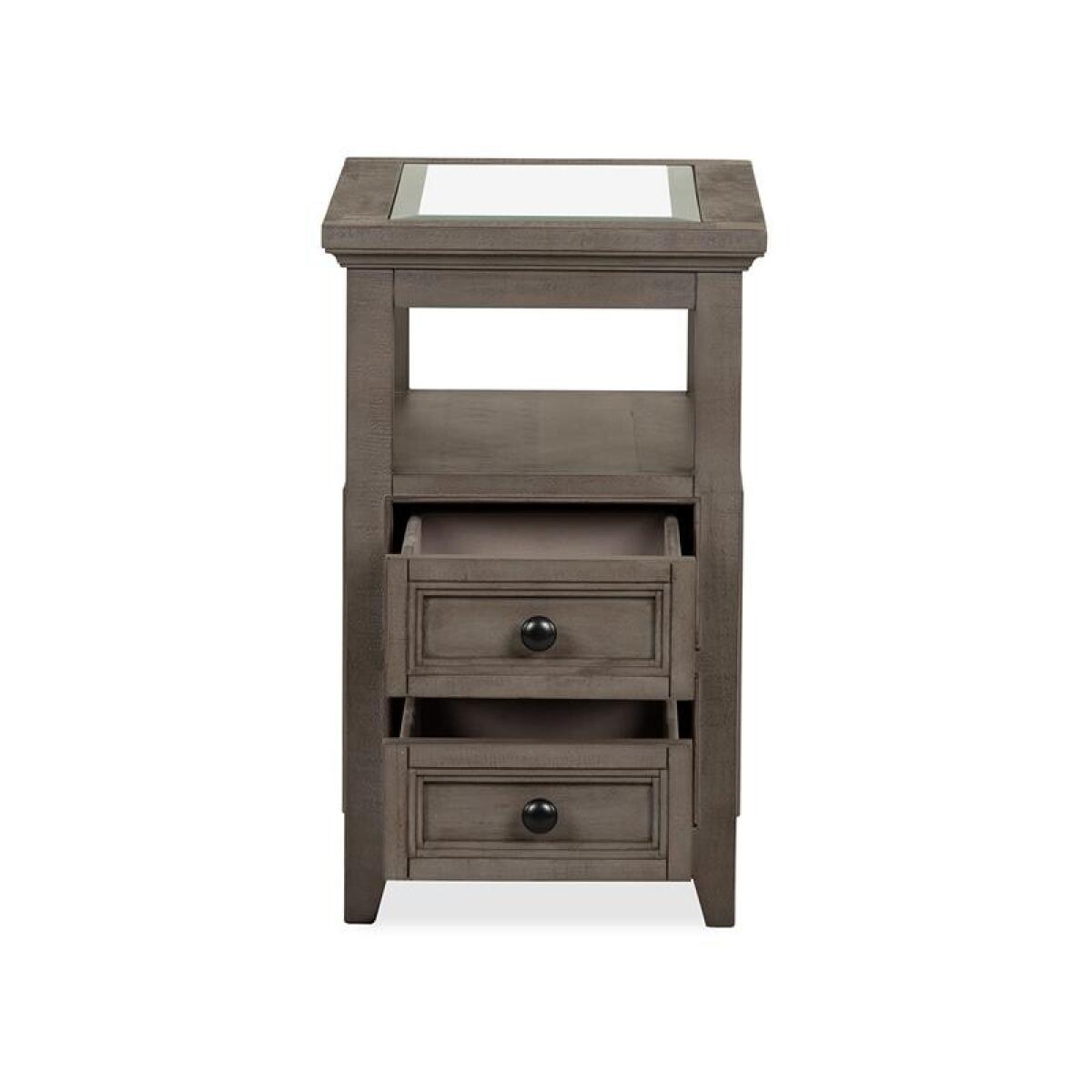 Paxton Place Chairside End Table End tables Brown 7