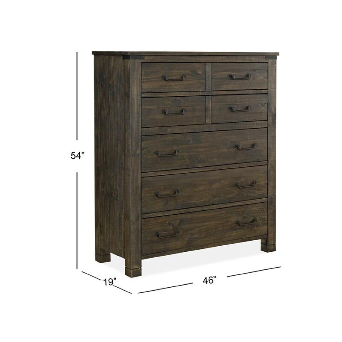 Abington Drawer Chest Chests Brown 7