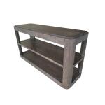 Rect End Table With Wood Top End tables Brown 2