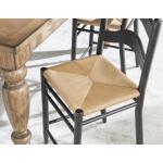 Rush Seat Ladder Back Counter Height Chair - Image 5