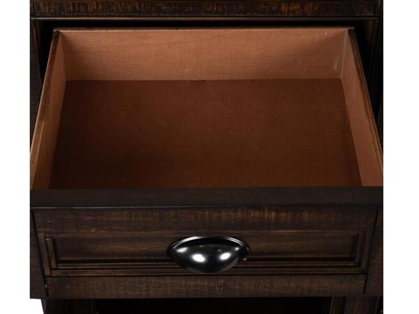 Bay Creek Console 70″ Entertainment Stands Brown 26