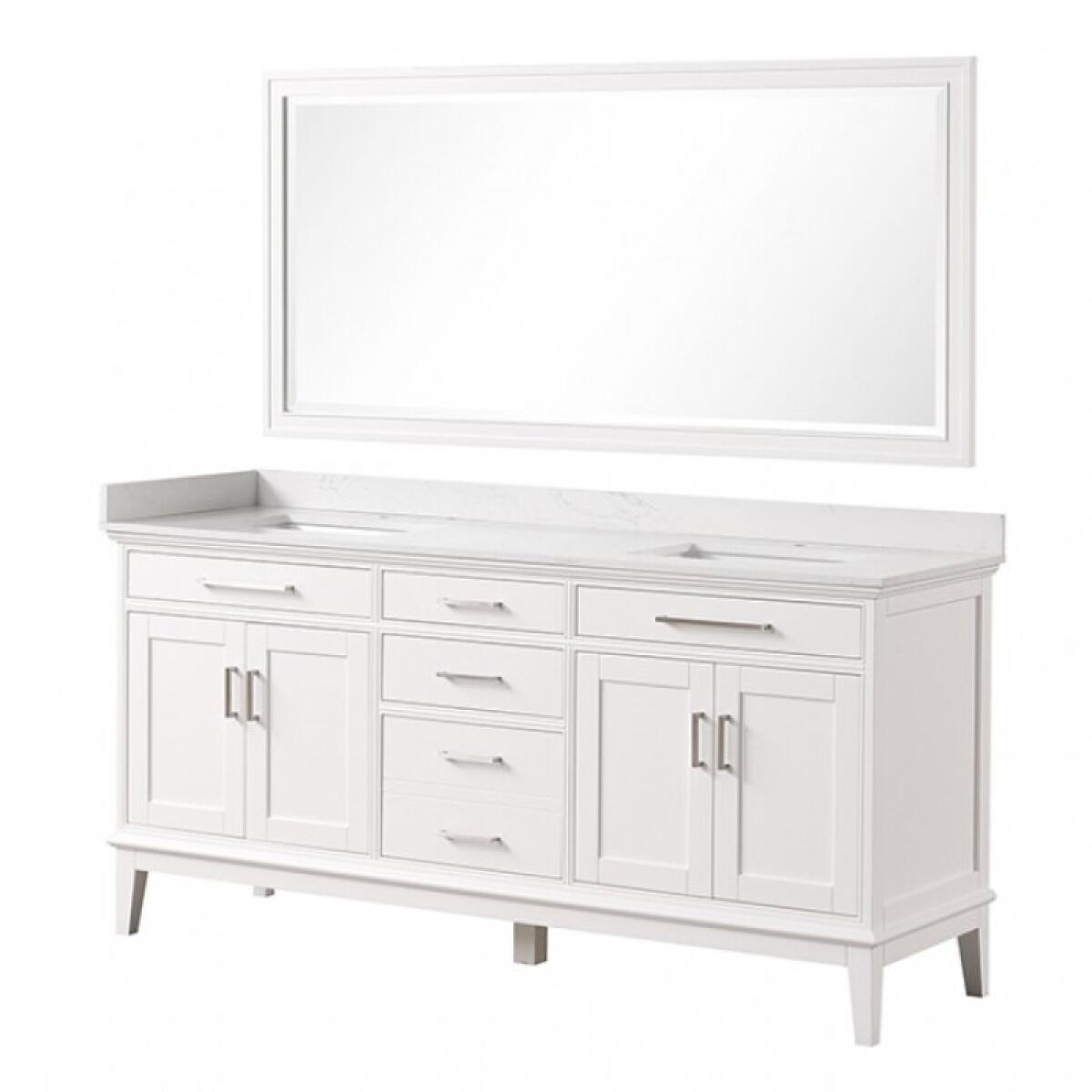 Almeria Vanity Set w/ Mirror - Image 3