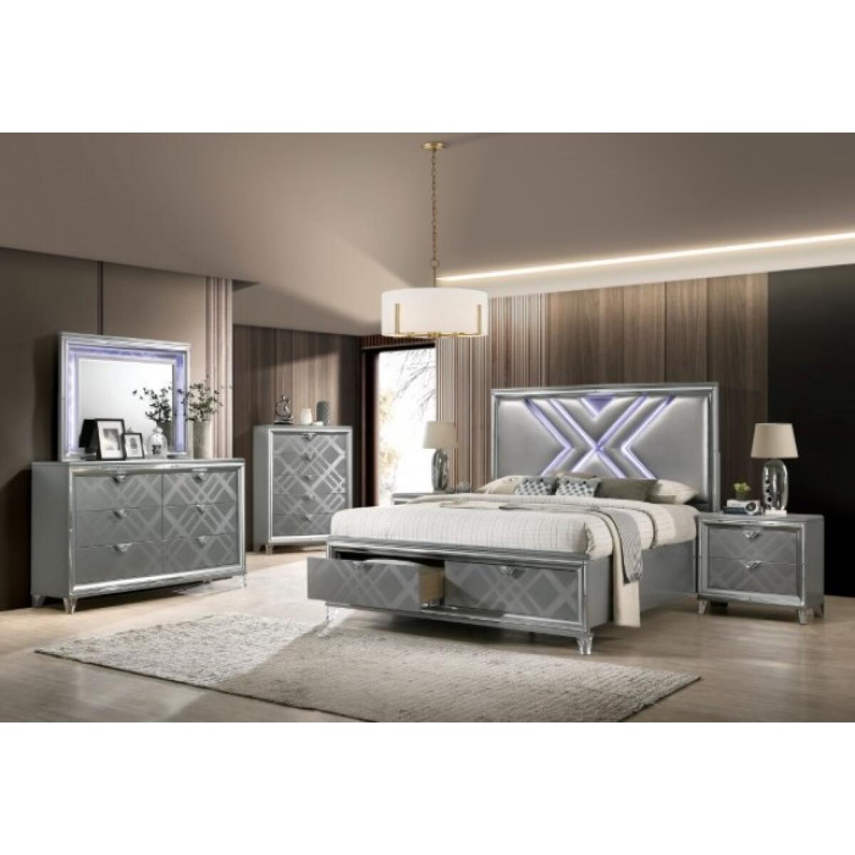 Emmeline 4 Pc Queen Bedroom Set - Image 3