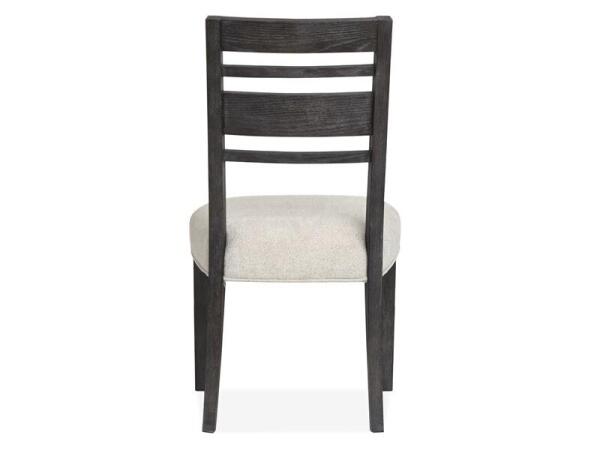 Plum Creek - Black Dining Side Chair w/Upholstered Seat (2/ctn) - Image 8