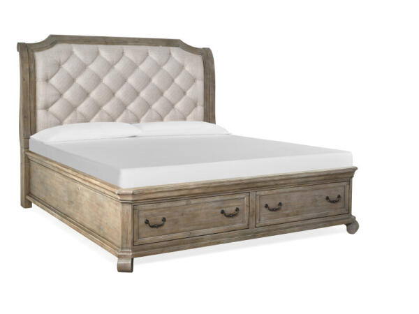 Complete King Sleigh Storage Bed Beds Beds