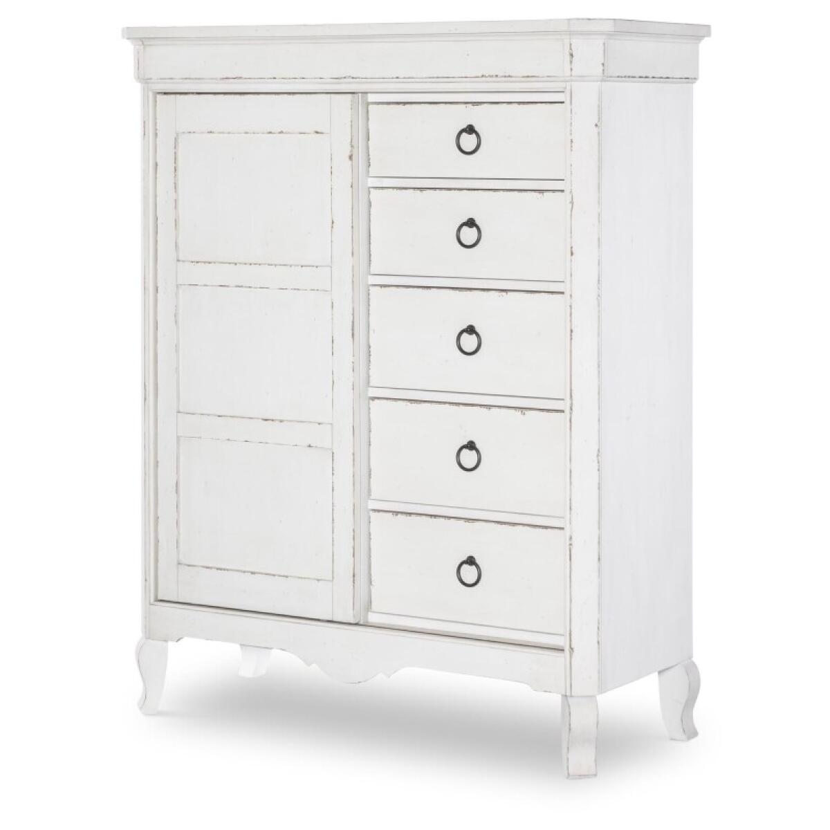 Sliding Door Chest 5 Drw Chests Chests 4