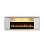 Medea 71" TV Stand w/ Electric Fire Place - Image 10
