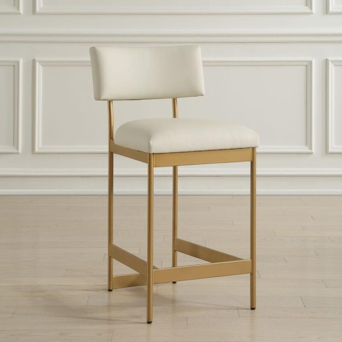 Apsley Counter Stool, Gold - Image 5