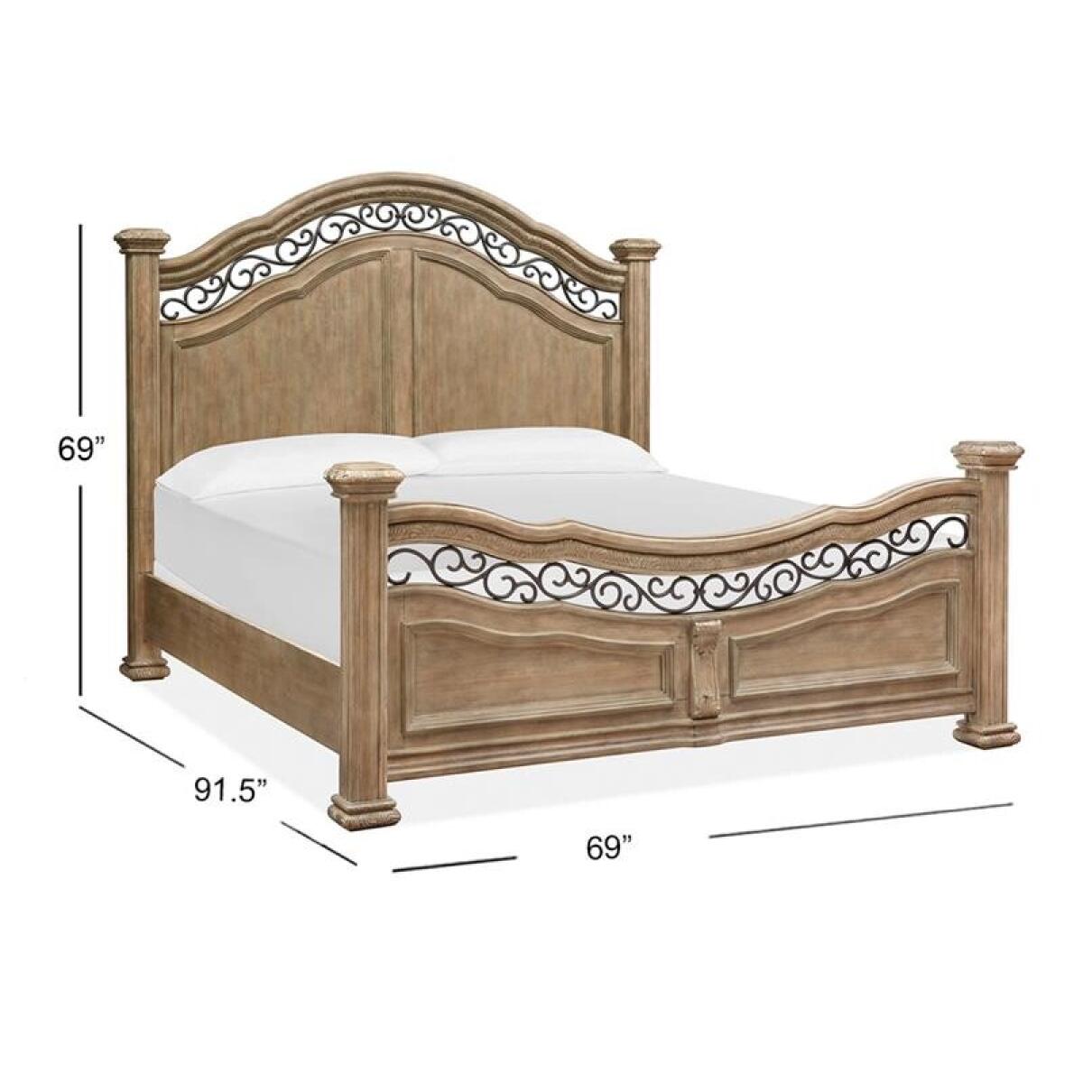 Marisol Complete Queen Panel Bed Beds Beds 6