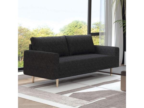 Elverum Loveseat Loveseats Black