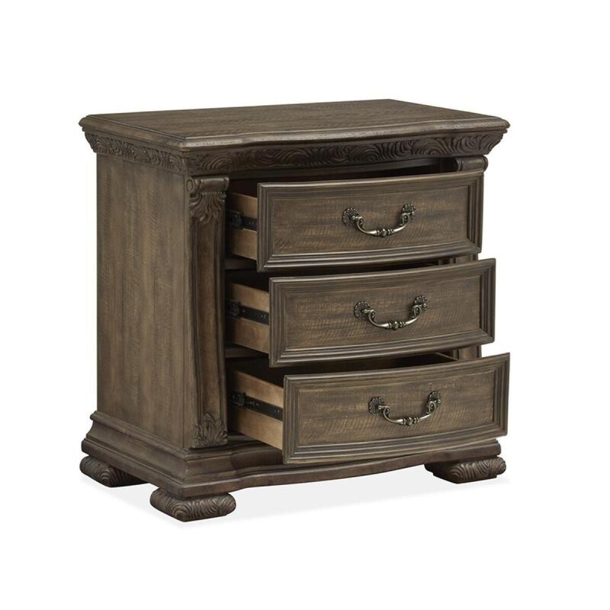 Durango Drawer Nightstand Nightstands Brown 9