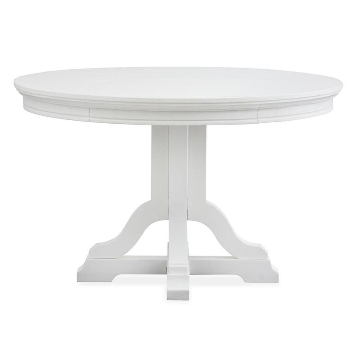 Charleston 48" Round Dining Table - White - Image 5