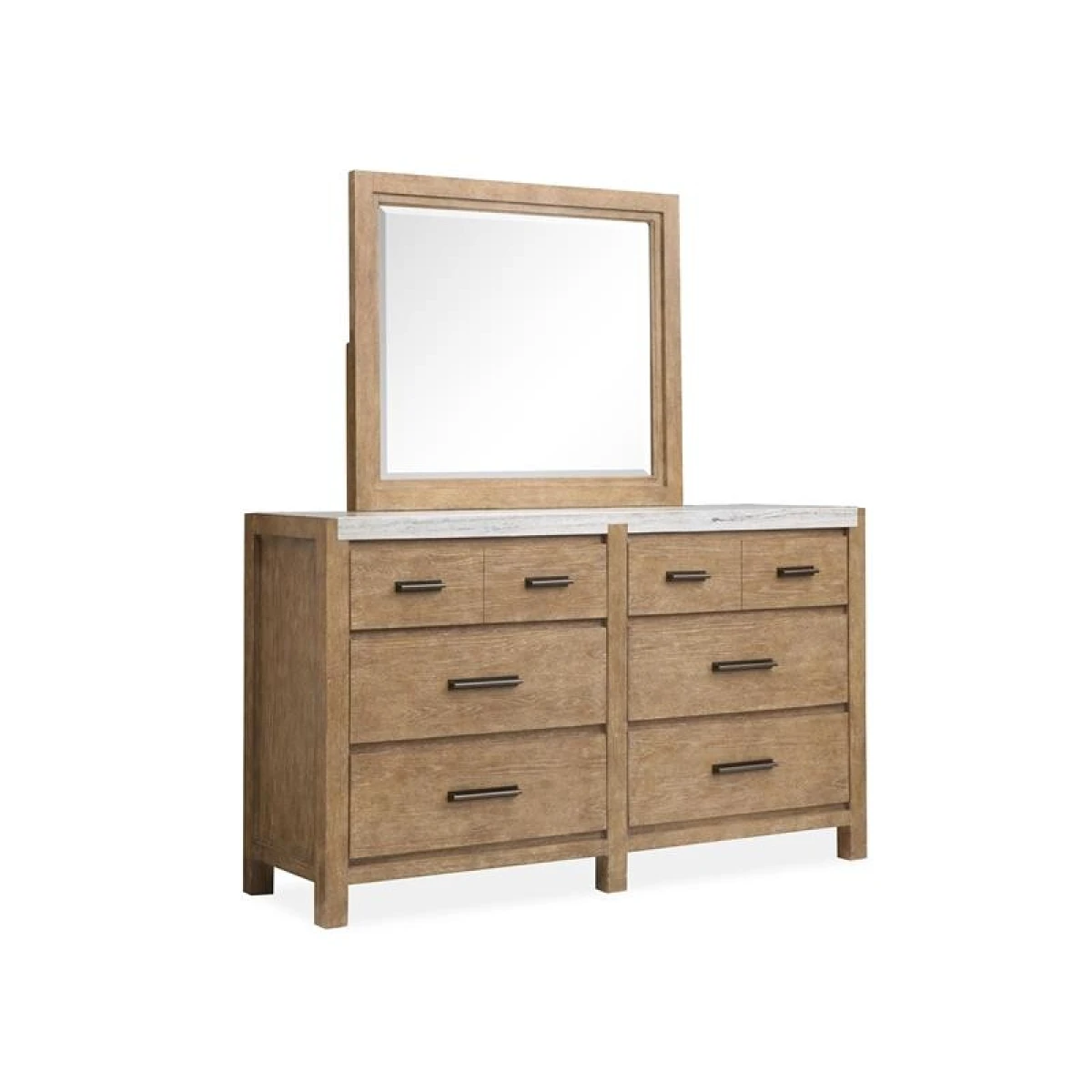 Plum Creek – LT. Brown Drawer Dresser Dressers Brown 9