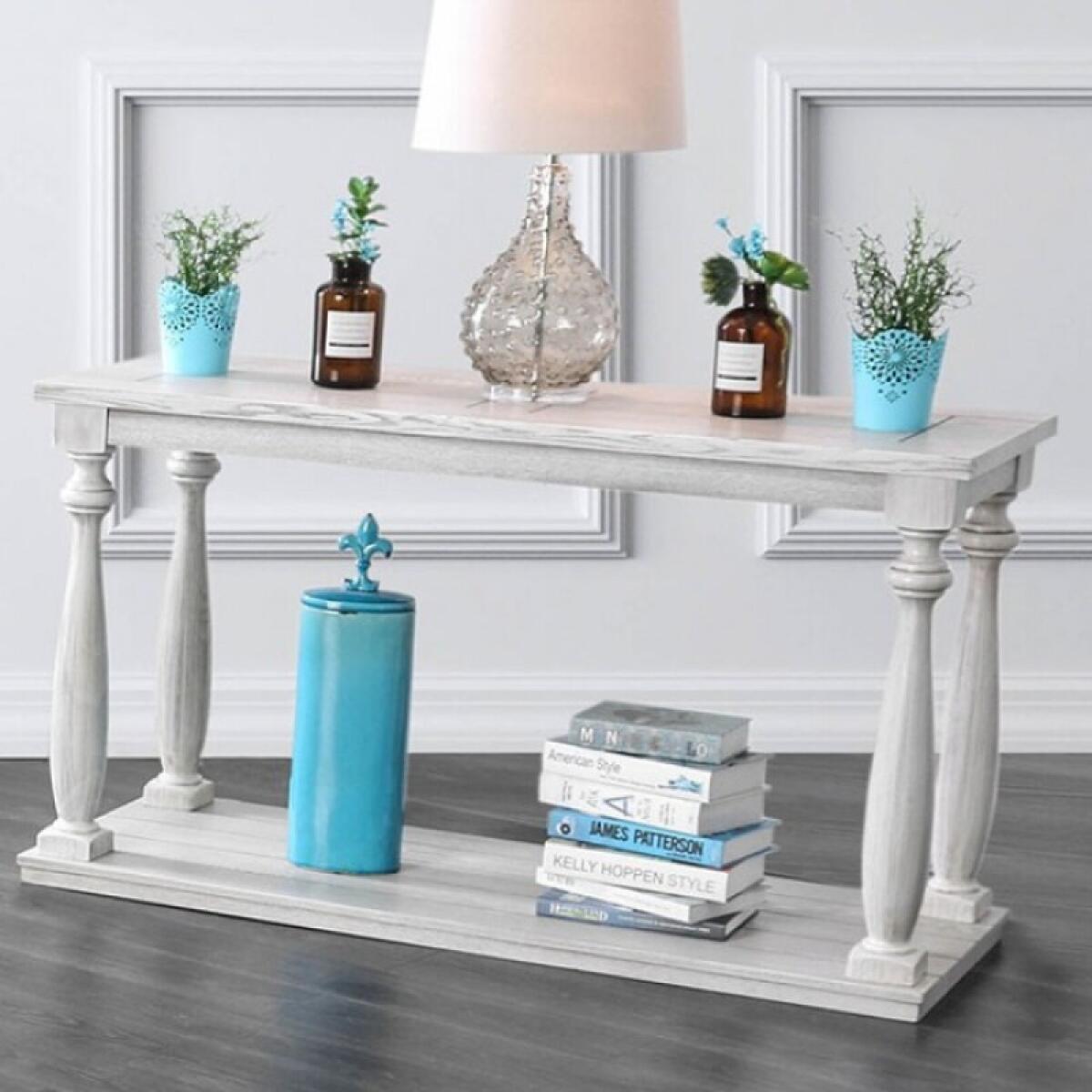 Arlington Sofa Table Sofa Tables Antique White 4