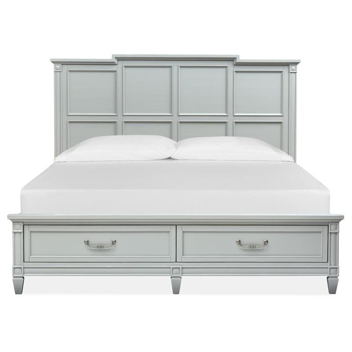 Glenbrook Complete King Panel Storage Bed - Image 2