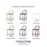 Windsor Counter Height Chair Chairs & Benches Barnwood Oak 16