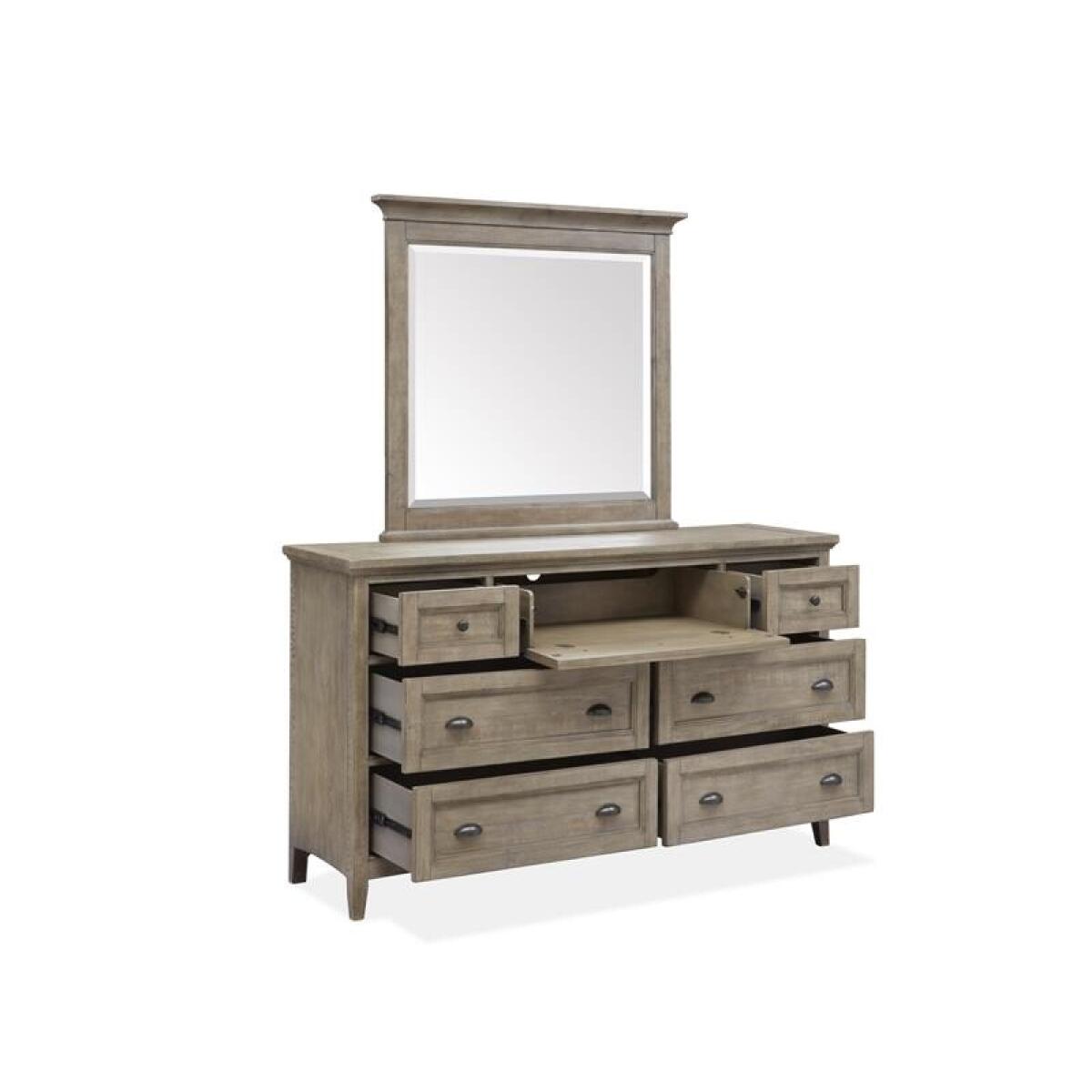 Paxton Place Landscape Mirror Bedroom Mirrors Brown 5