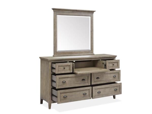 Paxton Place Landscape Mirror Bedroom Mirrors Brown 12