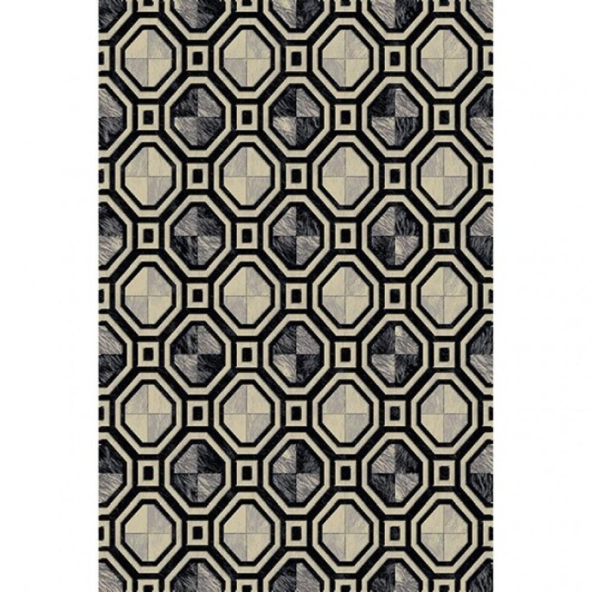 Tidore Area Rug 5.4′ x 7.5′ Rugs Beige/Gray 5