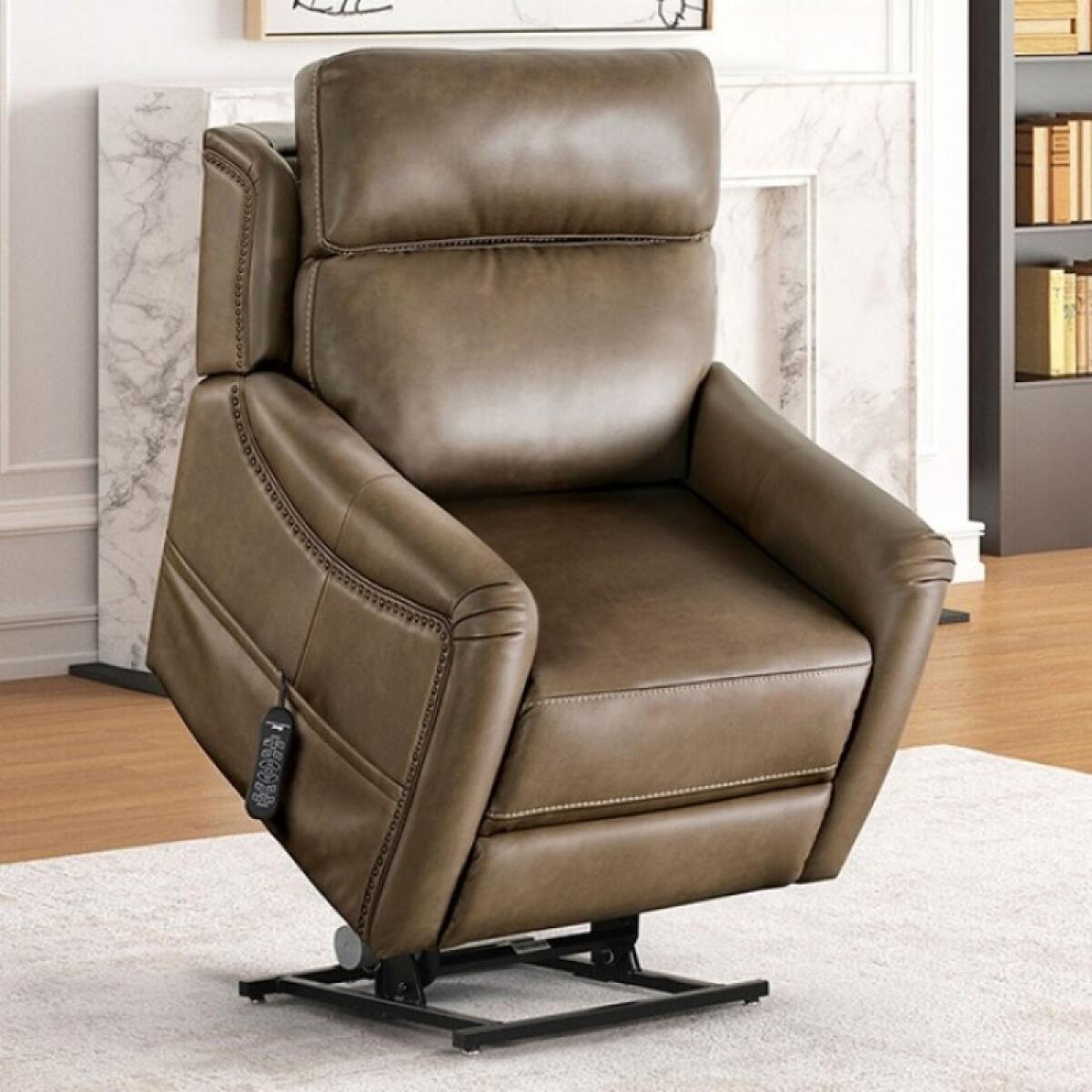 Sylvanus Lift Chair Lift Chairs Brown 4