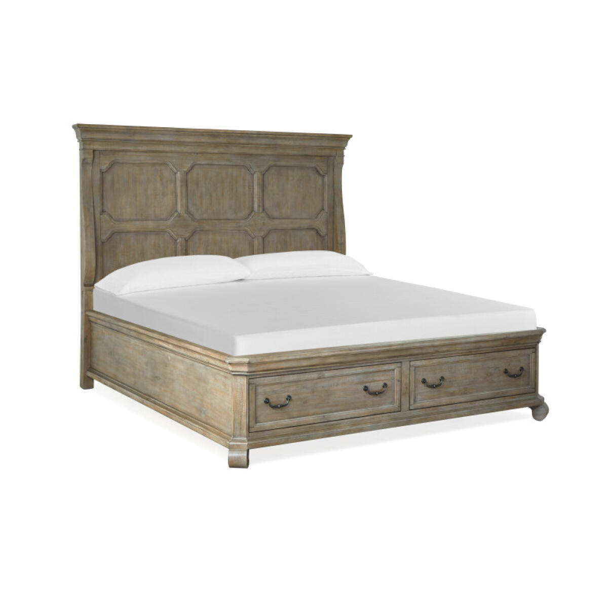 Complete King Panel Storage Bed Beds Beds 4