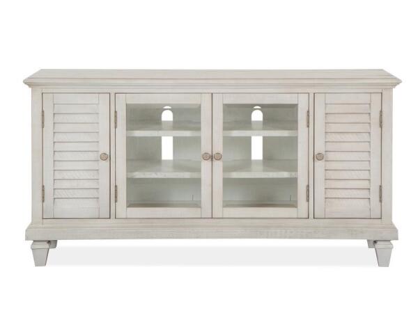 Newport Small Console Entertainment Stands Alabaster