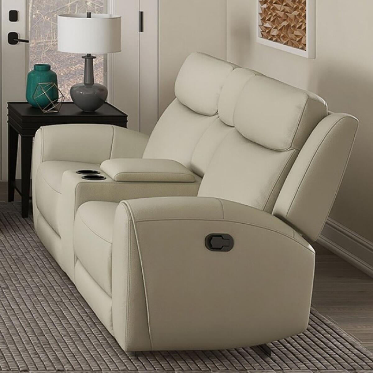 Jacobus Manual Recliner Loveseat w/ Console - Image 2