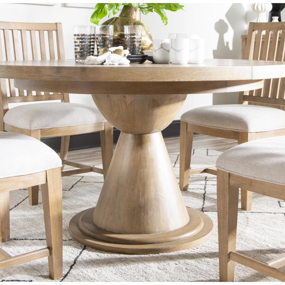 Complete Round Dining Table - Image 10