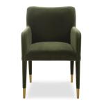 Conifer Dining Arm Chair, Moss