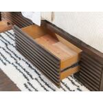 Complete Bookcase Bed W. 2 Side Storage King 6/6 Beds Beds 16